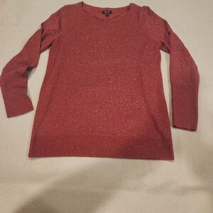 Apt 9 Magenta Medium NWT Pullover Long Sleeve Sweater